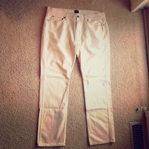 J. Crew Factory Sutton Fit White Jeans